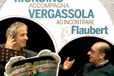 “Riondino accompagna Vergassola a incontrare Flaubert” dal 18 al 28 febbraio al Teatro Vittoria