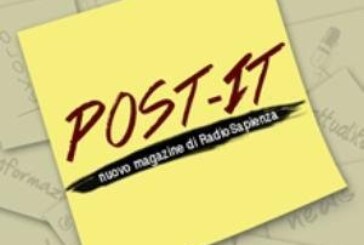 Post It- Eventi – Venerdì 6 maggio 2016