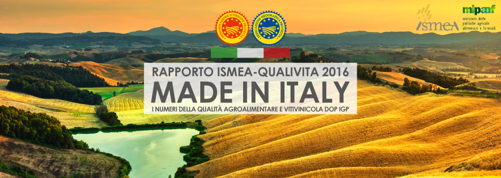 Il XIV Rapporto Ismea Qualivita ci informa sui dati del mercato agroalimentare e vitivinicolo italiano