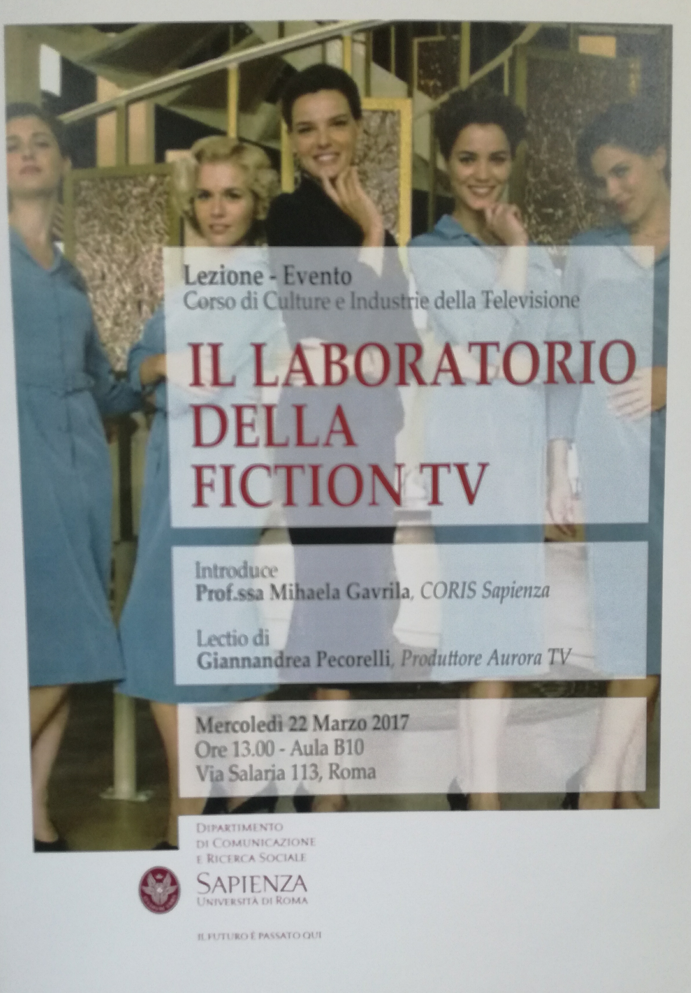 Giannandrea Pecorelli presenta La Fiction Tv