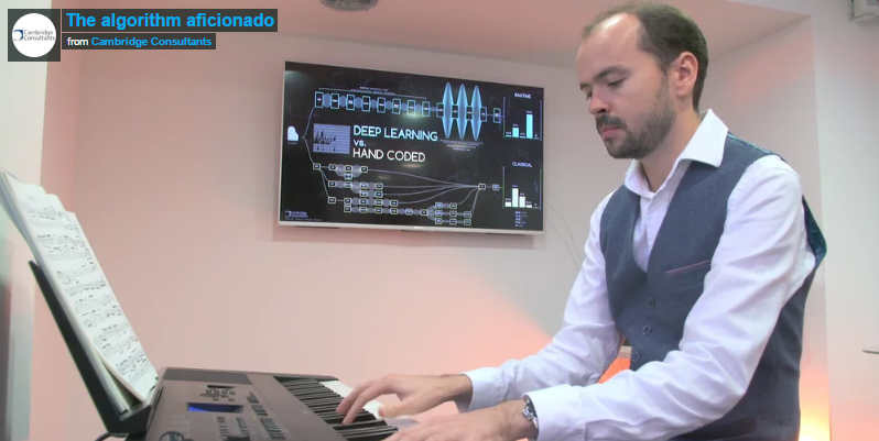 Il pianista suona e il software riconosce il genere musicale: la nuova tecnologia di Cambridge Consultant