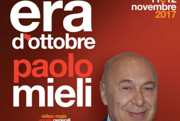 “Era d’ottobre”: lo spettacolo teatrale di Paolo Mieli