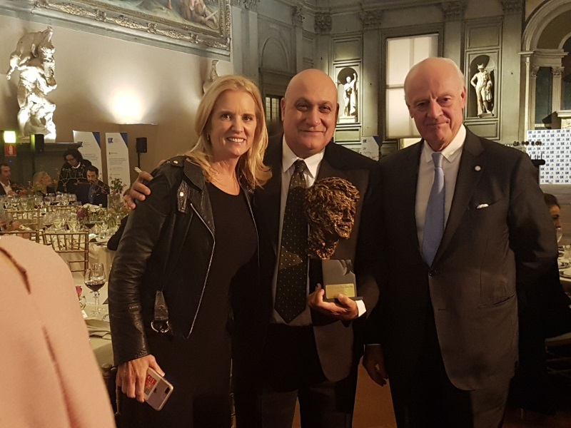 Fondazione Kennedy, premiato il presidente dell’Associazione Teatro Patologico Dario D’Ambrosi