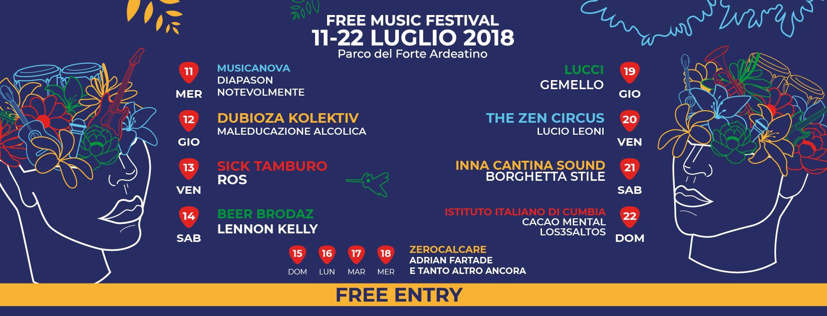 ArdeForte 2018: torna il Festival più amato dai giovani della Capitale