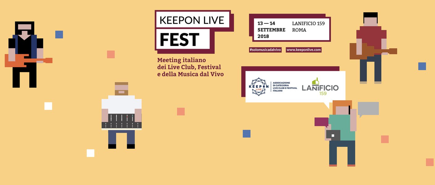 Guida al KeepOn Live Fest 2018, il 13 e 14 settembre al Lanificio 159 di Roma