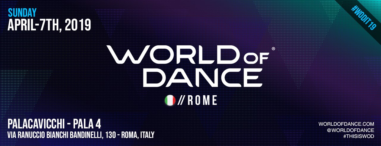 World of Dance, la competizione di street dance domenica a Roma