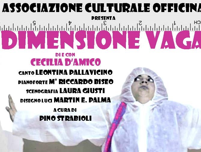“Dimensione Vaga”, intervista a Cecilia d’Amico per il suo spettacolo ai Giardini della Filarmonica