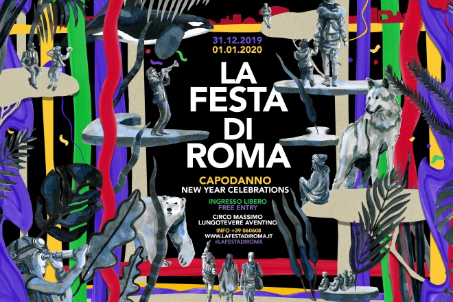 Il Capodanno di Roma 2020: 1000 artisti tra performance live ed esperienze visive.