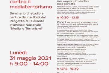 “Vincere la paura”: a Roma, lunedì 31 maggio, convegno su media e terrorismi