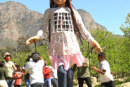 Amal, la marionetta gigante in viaggio con un messaggio importante