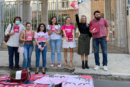 Il 28 settembre Libera di abortire presenzia dinanzi ad alcune scuole e università italiane