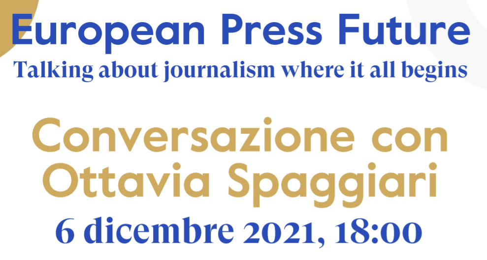 Ottavia Spaggiari, finalista dello European Press Prize nel 2021, ospite del Coris