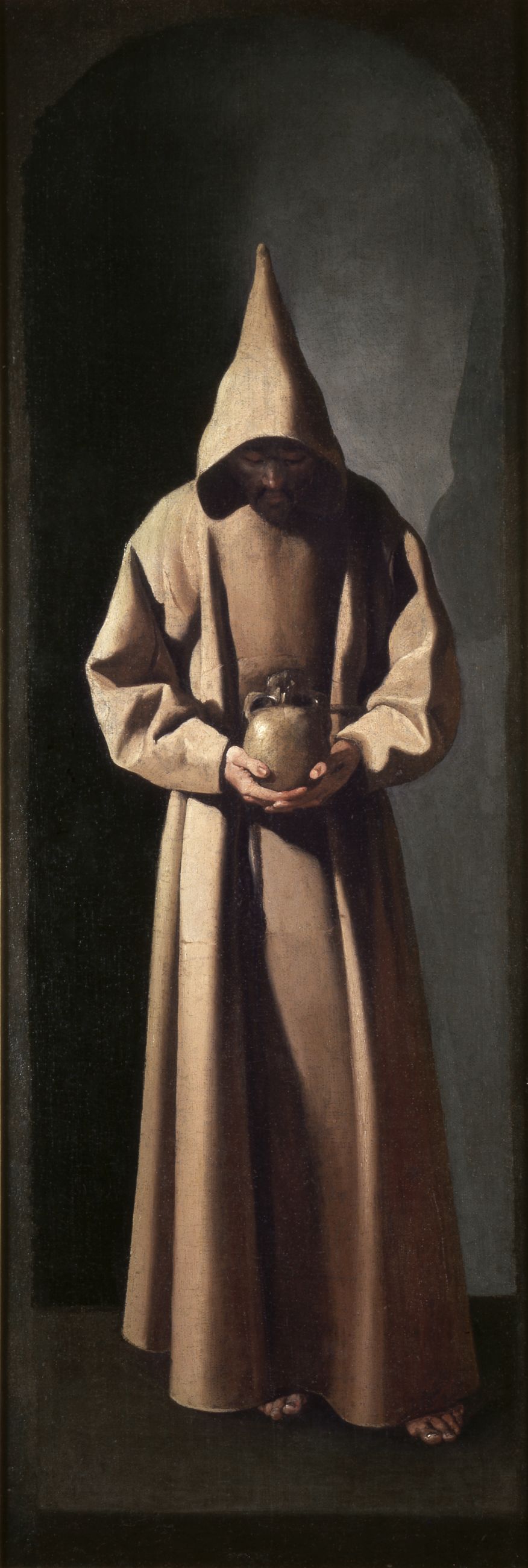 “San Francesco contempla un teschio” di Francisco de Zurbarán ai Musei Capitolini