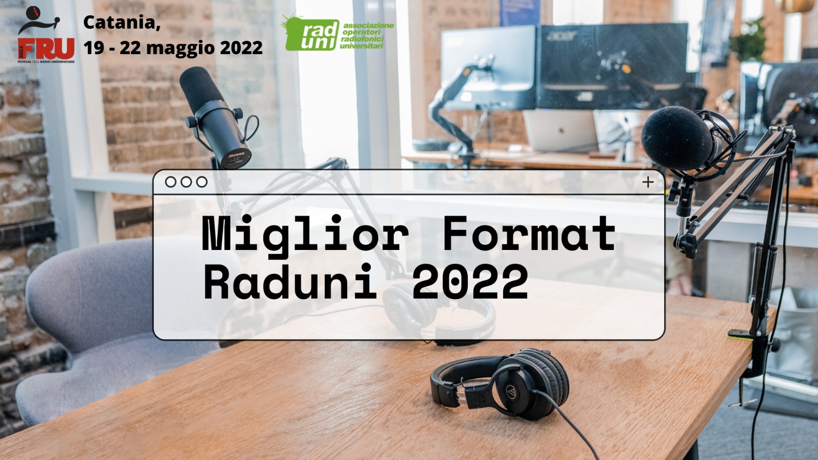 È aperto il Contest Miglior Programma RadUni 2022: candidati entro il 25 aprile!