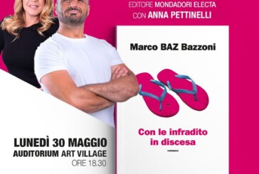 All’Art Village di Roma Marco “BAZ” Bazzoni presenta il suo nuovo romanzo insieme ad Anna Pettinelli