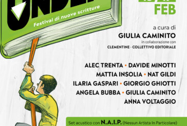 Festival Under torna a Roma per la quinta edizione appuntamento dedicato ai libri e alle esperienze di otto giovani autrici e autori emergenti