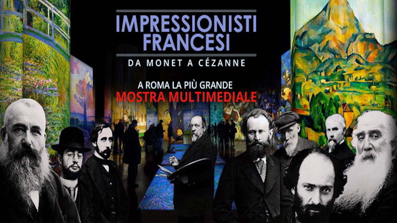 E' arrivata a Roma la mostra: Impressionisti francesi - da Monet a Cézanne