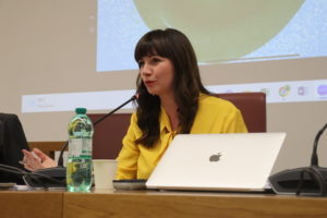 Mihaela Gavrila, docente della Sapienza Università di Roma e vicepresidente di RadUni
