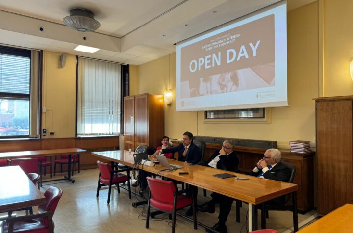 Open Day Master II livello "Rappresentanza di interessi: Lobbying & Advocacy"