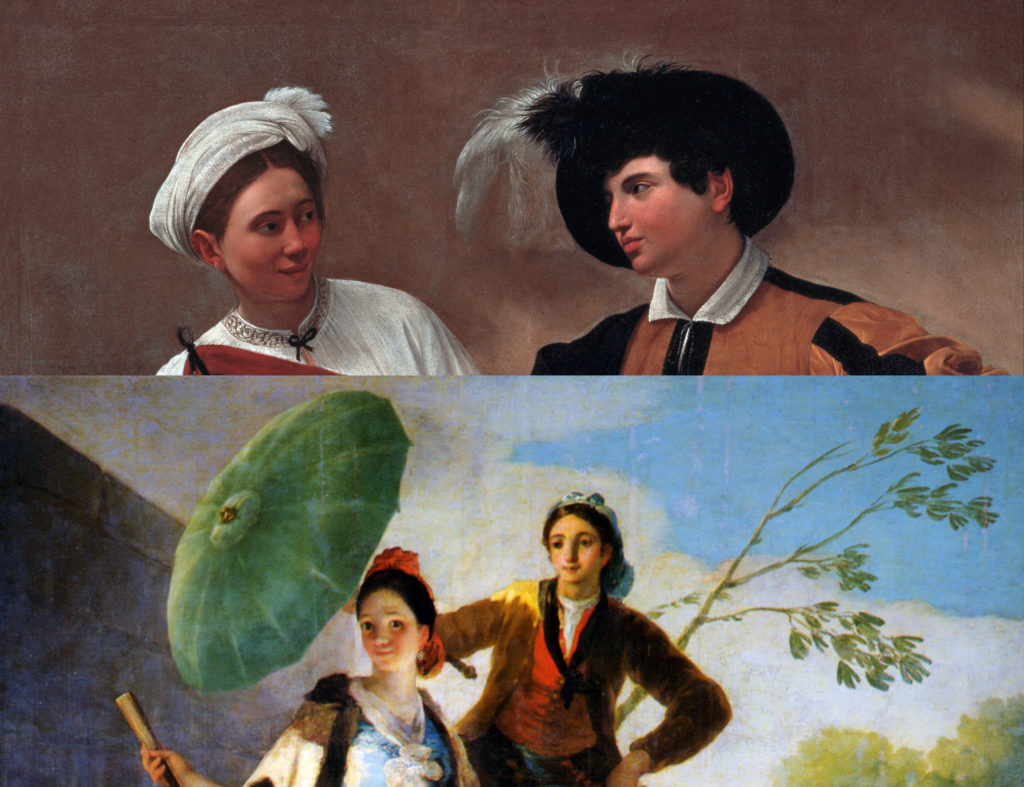 Caravaggio e Goya