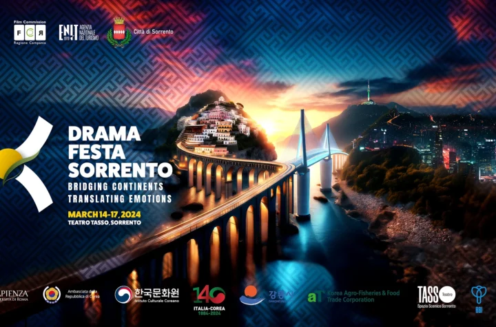 L'immagine rappresenta la copertina dell'evento relativo ai K-Drama che si svolgerà a Sorrento dal 14 al 17 marzo.