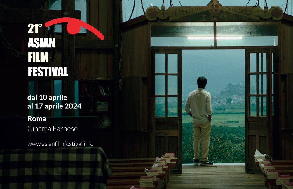 Locandina della ventunesima edizione dell'asian film festival